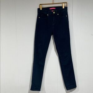 Lilly Pulitzer South Ocean High Rise Skinny Jeans Size 00 Like New